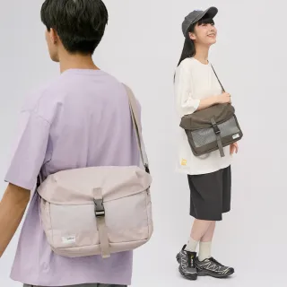 【plain-me】特惠★防潑水 PM旅行郵差包 斜背包(防水包 男女包 肩背包 掀蓋包 側背包 PLN3027-232)