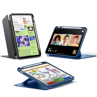 【ESR 億色】2025 iPad 第十一代 11吋  巧置系列 筆槽款 平板保護套A3354/A3355/A3356(iPad 10/11共用)