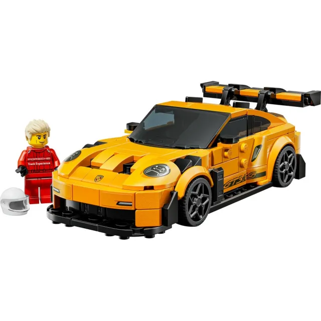 【LEGO 樂高】極速賽車系列 77239 Porsche 911 GT3 RS 超級跑車(保時捷 居家擺設 跑車模型 積木)