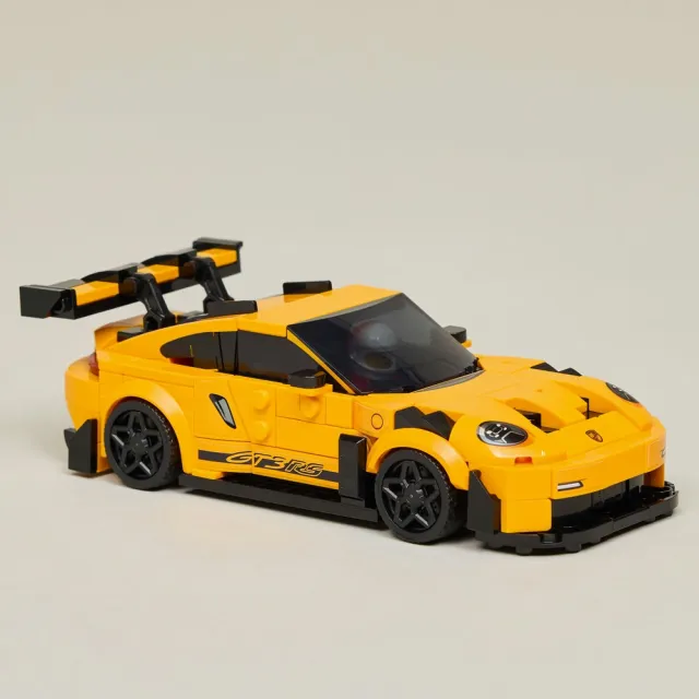【LEGO 樂高】極速賽車系列 77239 Porsche 911 GT3 RS 超級跑車(保時捷 居家擺設 跑車模型 積木)