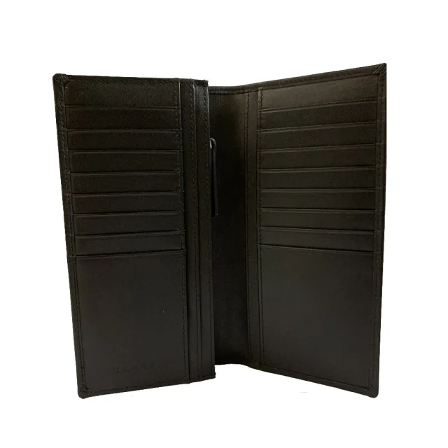 【CROSS】直播限定 限量1折 頂級小牛皮22卡1零錢袋長夾 查爾斯系列 全新專櫃展示品(黑色 送禮盒提袋)