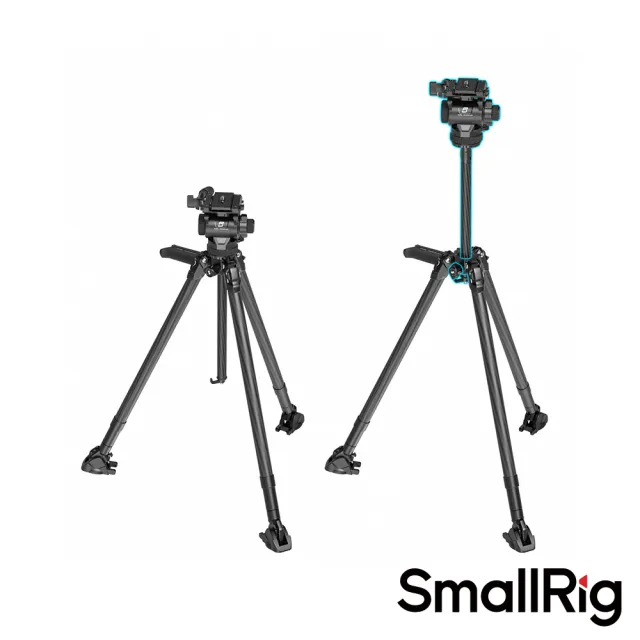 【SmallRig 斯莫格】4259 SmallRig x Potato Jet TRIBEX 一鍵全開液壓三腳架(公司貨)