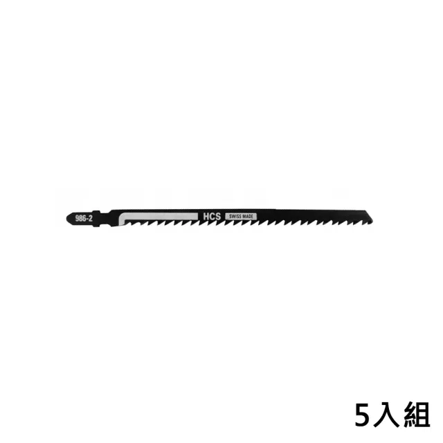 【DEWALT 得偉】木工線鋸片152mm 6T 5入(DT2076-QZ)