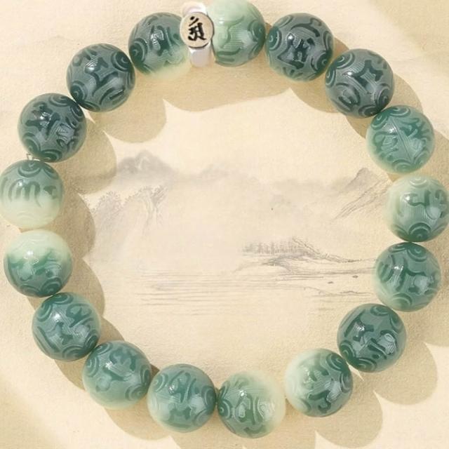 本命佛六字箴言菩提手串(生肖 龍蛇 佛珠 手鍊 手珠 念珠 飾品 手環 開運招財 避邪 佛教)
