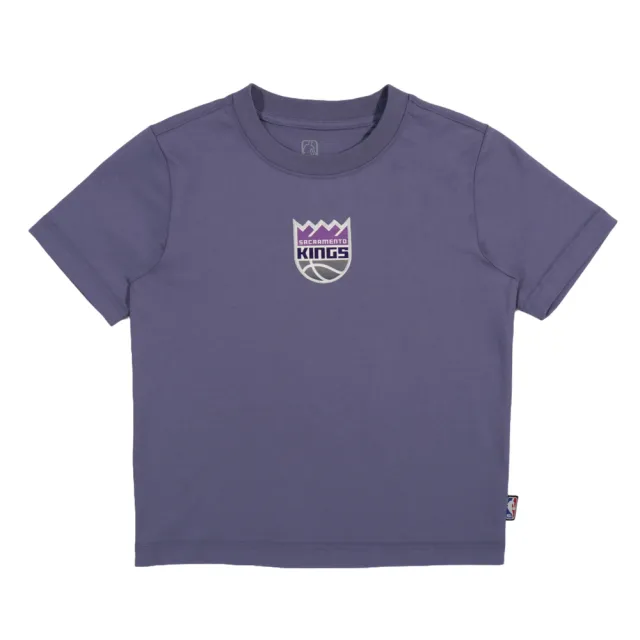 【NBA】NBA SACRAMENTO KINGS 短袖童裝 休閒T恤 紫色 中性款 35261030 92 noB37
