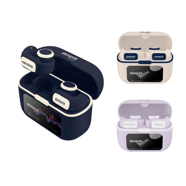 【AIWA 愛華】耳夾式真無線藍牙耳機 AT-H03 EDGE