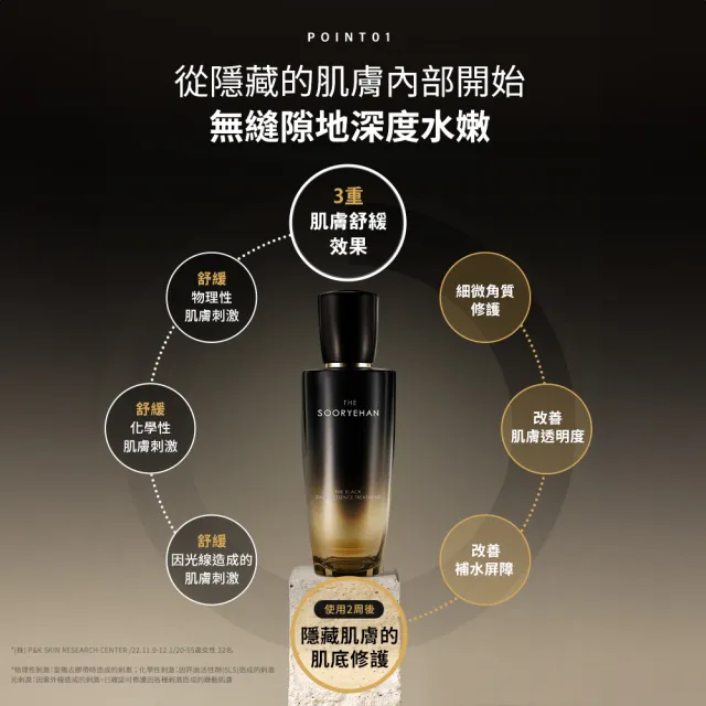 【Sooryehan 秀雅韓】官方直營 黑蘭極萃賦活露 160ml
