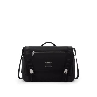 【TUMI】ALPHA BRAVO Roadstead 郵差包-黑色(TUMI 官方旗艦店)
