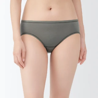 【MUJI 無印良品】女柔滑低腰短版內褲(共7色)