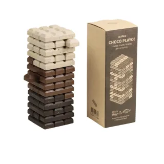 【QUALY】巧克力探索方塊(桌遊、疊疊樂、積木、骨牌、接龍遊戲)