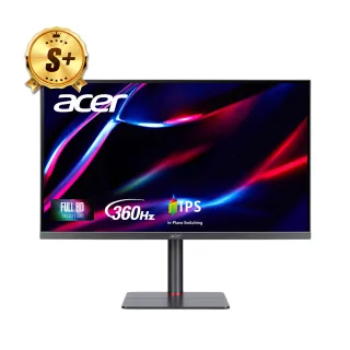 【Acer 宏碁】S+福利品 XV275 F 電競螢幕(27型/FHD/360Hz/0.5ms/IPS)