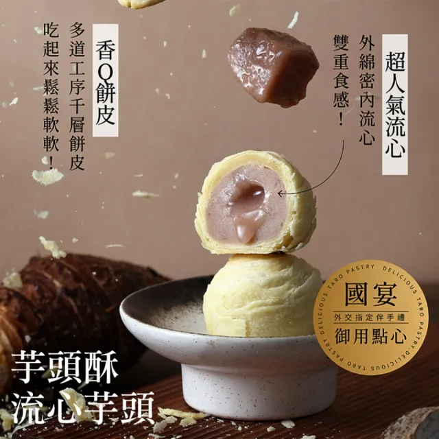 【阿聰師】晶饌月見6入禮盒×40盒成箱組(附提袋/伴手禮/台中/中秋/送禮/國宴/禮盒/外銷)_中秋 中秋禮盒