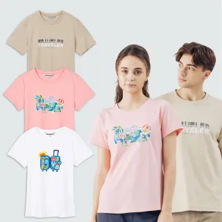 【TRAVELER 旅行者】男女多款吸排短袖圖T｜241TR848(男女多款/吸排/上衣/短袖)
