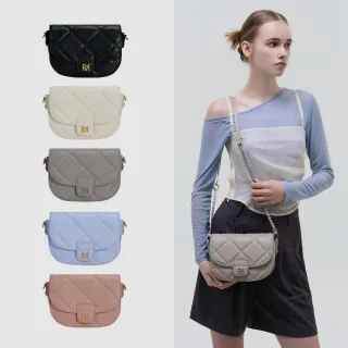 【ROBINMAY】蘿娜貝兒斜背包(金屬磁扣封口/多色任選)