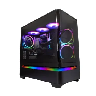 【華碩平台】U9廿四核RTX5060Ti 8G{禁衛悍將}水冷電競機(Ultra 9 285K/B860/64G D5/1TB/WiFi6E)