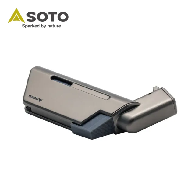 【SOTO】金屬棕L型填充式迷你點火器 ST-489TB(掌中型打火機)