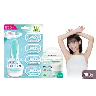 【Schick 舒適牌】舒芙仕女除毛刀 囤貨組(1刀把8刀片)