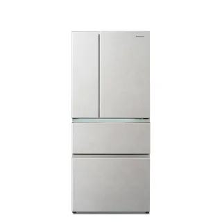 【Panasonic 國際牌】家電快配★610公升新一級能源效率IOT智慧家電無邊框岩板玻璃四門變頻冰箱-白(NR-D615X