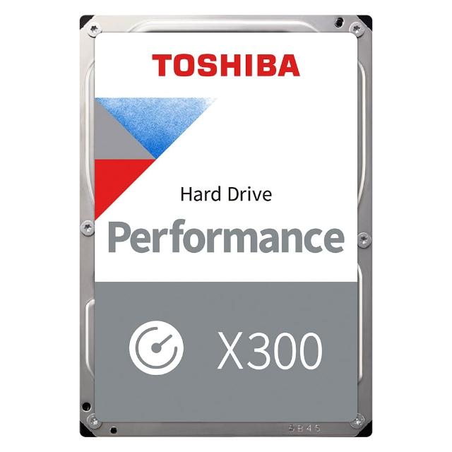 【TOSHIBA 東芝】X300 4TB 3.5吋 SATA 7200轉 512MB 桌上型內接硬碟 三年保固 (HDWR740UZSVA)