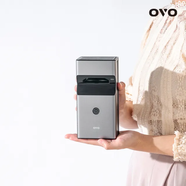 【OVO】1080P超短焦智慧投影機Neo無框電視(KS1 酷勁黑 娛樂/教學/商用)