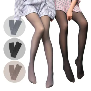 【匠心選品】裸視感透膚保暖褲襪(連腳褲襪 加厚彈性褲襪 耐勾顯瘦褲襪 假透膚假透肉褲襪 冬季)