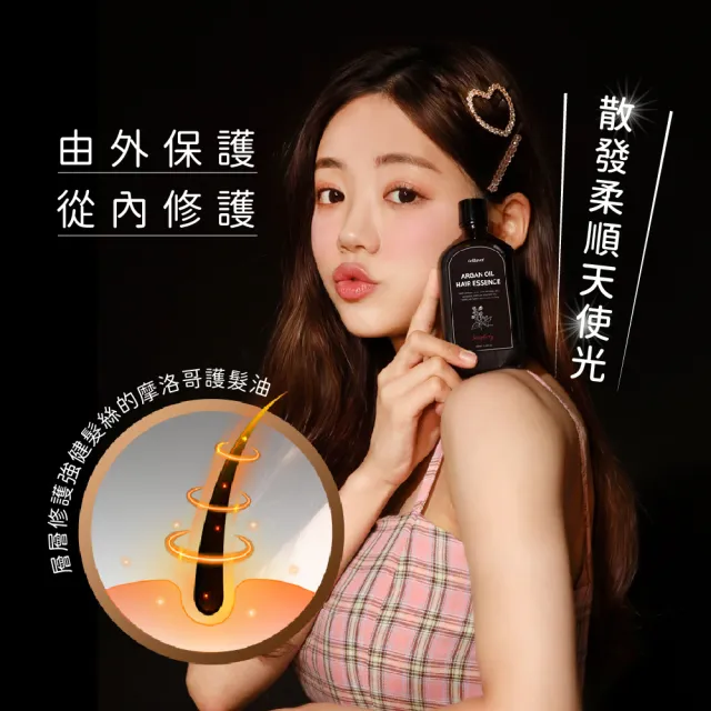 【Celluver 瑟路菲】☆官方直營☆免沖洗摩洛哥護髮油100ml(韓方養髮香氛護髮)