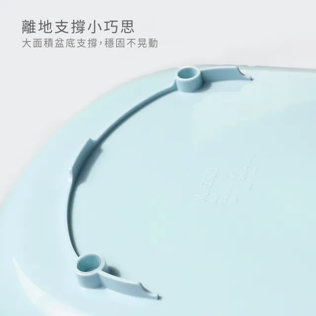 【PUKU 藍色企鵝】Smile 嬰兒 浴盆 澡盆 38L(藍色/粉色)