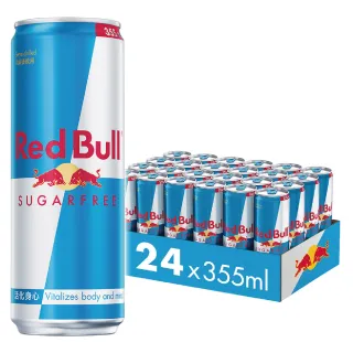 【Red Bull】RedBull紅牛無糖能量飲料355mlx24罐/箱