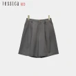 【Jessica Red】寬鬆休閒直筒棉質鬆緊腰短褲R53210