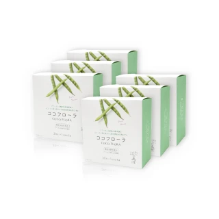 【口口纖COCOFLORA】日本原裝益生元6盒組(改善排便狀況/菌叢生態平衡)