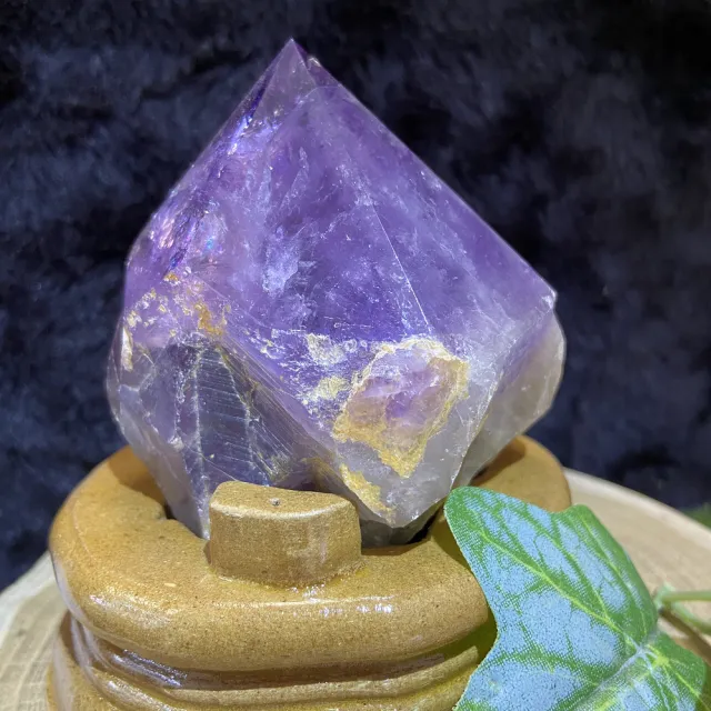 【Cocozy世界水晶原礦】剛果紫晶大牙拋光擺件 02-6(緩和情緒 平衡能量)