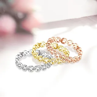 【Majalica】防小人尾戒．純銀戒指．新年禮物(銀色/玫金色/金色)