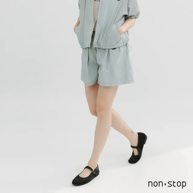 【non-stop】non-stop 輕便抗UV防潑水短褲-2色