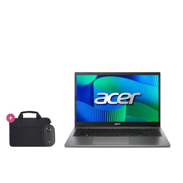 【Acer 宏碁】筆電包/滑鼠組★15.6吋商用文書(Extensa/EX215-24-R9QA/Athlon Silver 7120U/16G/512G/W11P)