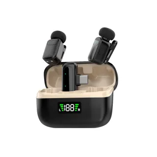 【DTAudio】迷你無線收音麥克風(蘋果安卓通用 智能降噪 即插即用 變聲器 CD級音質)