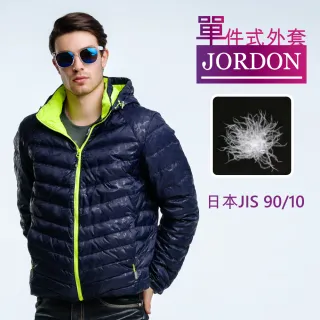 【JORDON 橋登】極暖印花羽絨外套