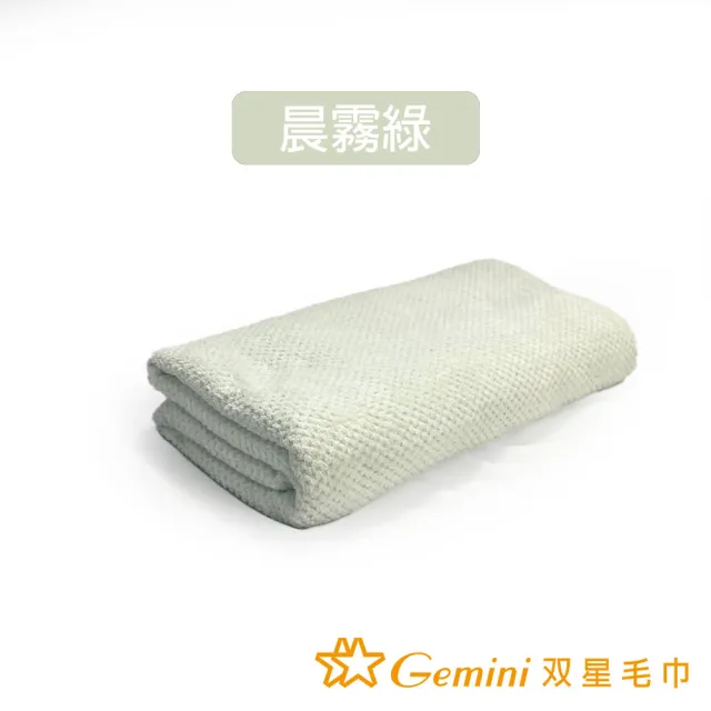 【Gemini 雙星】6D棉花糖菠蘿格浴巾(超值3入組)