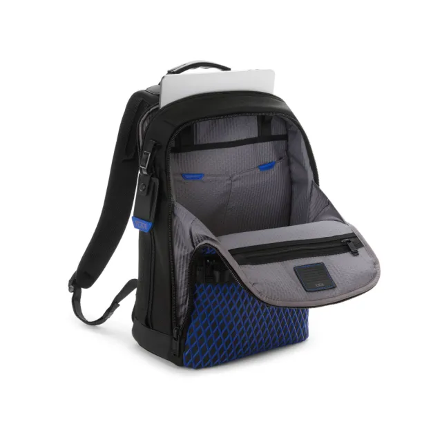 【TUMI】ALPHA BRAVO Dynamic 多功能後背包 - 電光藍色(TUMI 官方旗艦店)