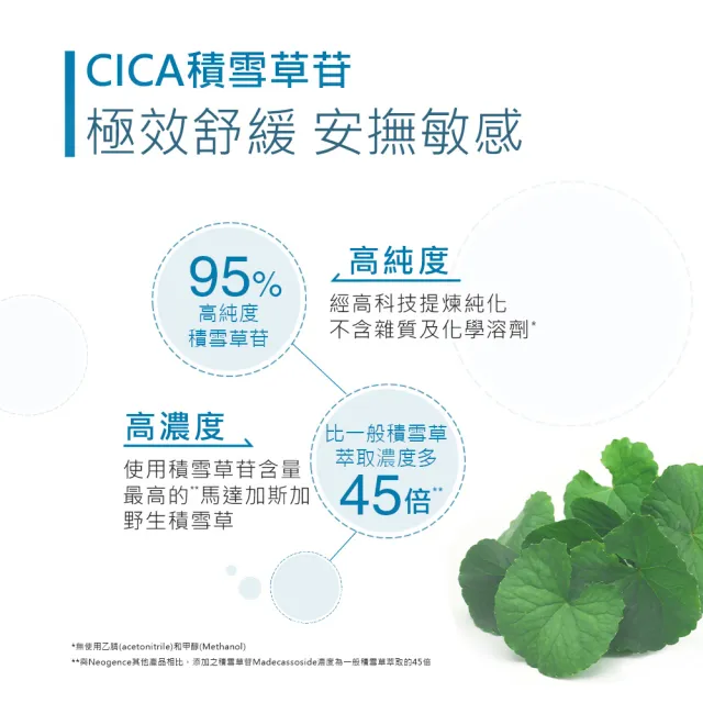 【Neogence 霓淨思】舊版 積雪草B5修護純粹精華30ml-3入組