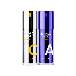 【MIRAE 未來美】★3X升級版早C晚A★1.5%A醇精華+雙C精華