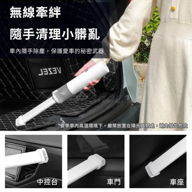 【小米有品】Lydsto隨手吸塵器(車用吸塵器 吹吸兩用 可水洗濾芯)
