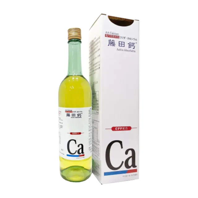 【AA 鈣杏懋】藤田鈣液劑750ml
