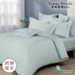 【Tonia Nicole 東妮寢飾】300織紗100%萊賽爾天絲素色兩用被床包組 60支(雙人/多款任選)