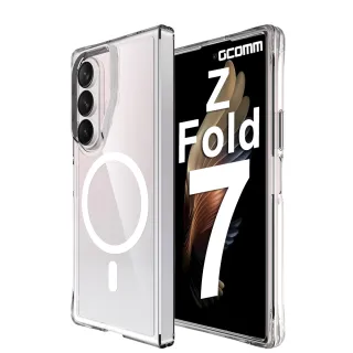 【GCOMM】三星 Z Fold7 磁吸晶透軍規防摔殼 Crystal Fusion MagSafe 兼容