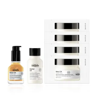【L’OREAL 巴黎萊雅PRO】絲漾博吸金喚彩抗躁護髮油50ml(抗毛躁/柔順/濕髮用/護髮/防斷/抗躁小金安瓶)