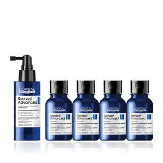 【L’OREAL 巴黎萊雅PRO】絲芮雅活力啟動精粹90ml(全新升級★小藍瓶/養髮/控油/頭皮精華)