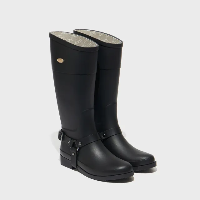 Rockfish Weatherwear】HARNESS WELLINGTON BOOTS LONG 黑色威靈頓騎士