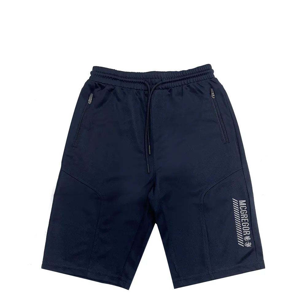 【MCGREGOR 瑪格麗格】針織休閒五分短褲-男童款(231208字體印花圖案)