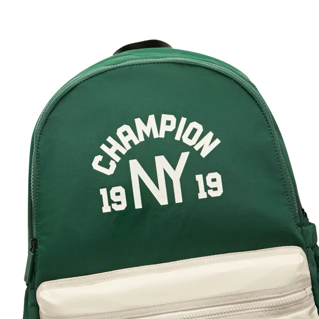 【Champion】雙11 官方直營 中性-C-LIFE 印花LOGO後背包-綠色(U5AACPU01N1)