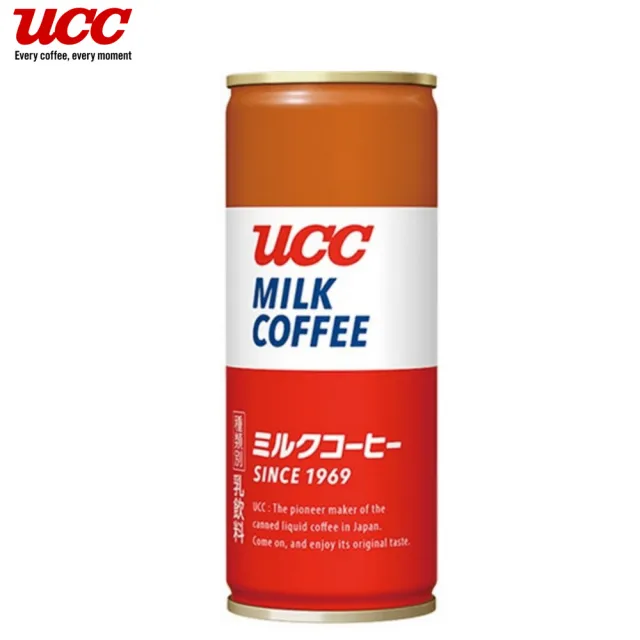 【UCC】MILK COFFEE 原味牛奶咖啡 2箱(250g/罐X60入 乳感濃厚 原裝復刻版)